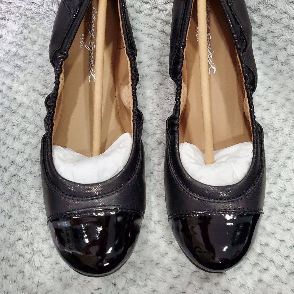 Easy Spirit Gessica Black Flat Size 9M NIB